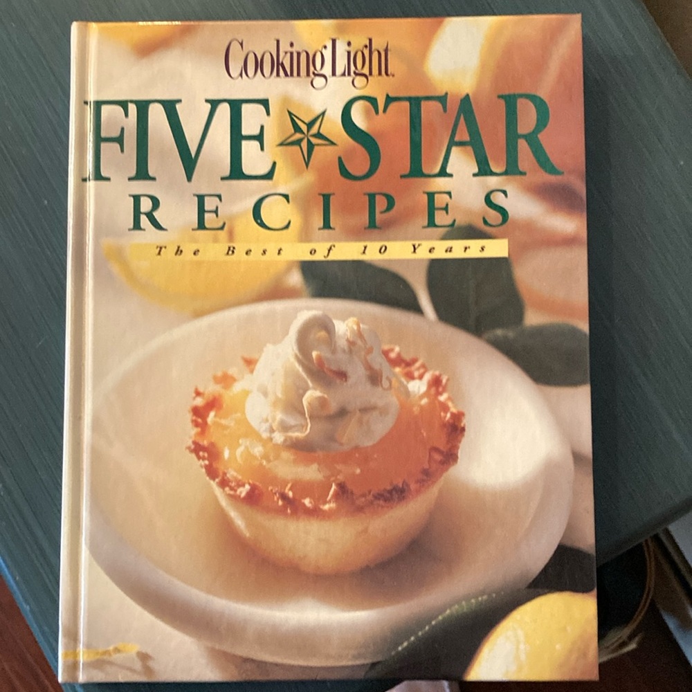 COOKING LIGHT FIVE STAR RECIPES. BEST OF 10 years